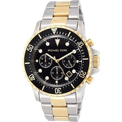 Michael Kors Men's Everest Chronograph Two-tone/Black Watch - MK8311 - Image 2
